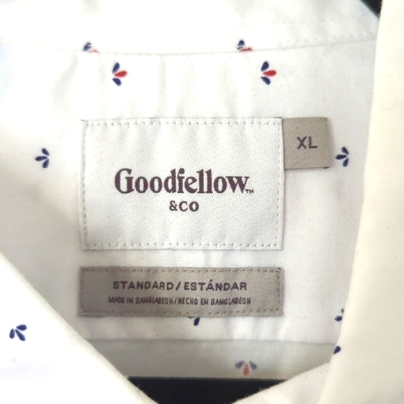 Men's Goodfellow & Co. Northrop Button Down Shirt, XL - Picture 2 of 9